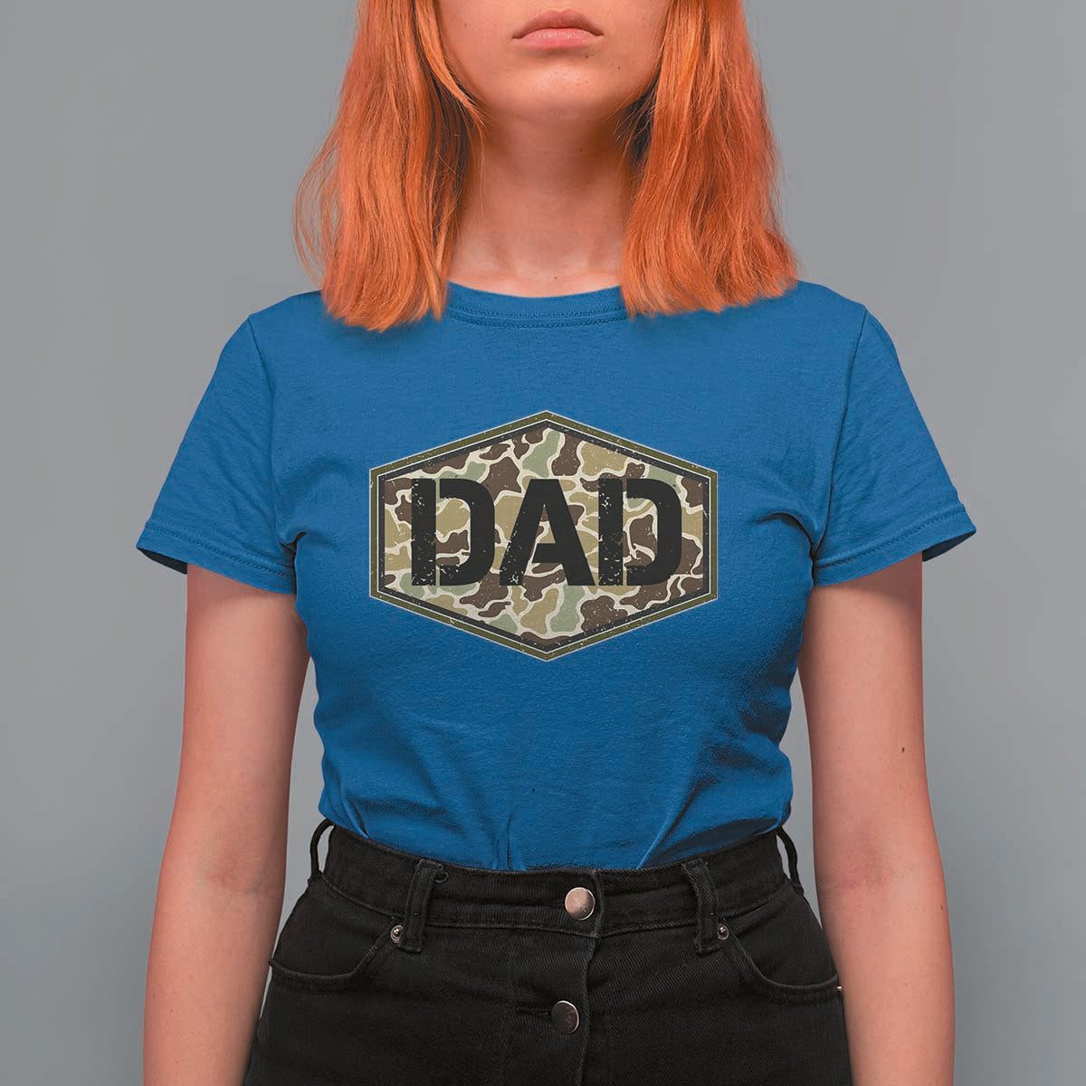 Dad Retro Old Camo Hunting Daddy Fathers Day T Shirt For Women Dad Retro Old Camo Hunting Daddy Fathers Day