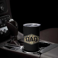 Dad Retro Old Camo Hunting Daddy Fathers Day Tumbler Cup Dad Retro Old Camo Hunting Daddy Fathers Day