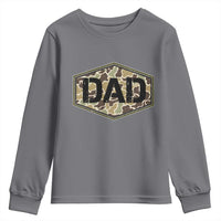 Dad Retro Old Camo Hunting Daddy Fathers Day Youth Sweatshirt Dad Retro Old Camo Hunting Daddy Fathers Day