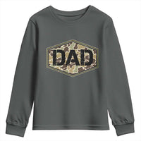 Dad Retro Old Camo Hunting Daddy Fathers Day Youth Sweatshirt Dad Retro Old Camo Hunting Daddy Fathers Day