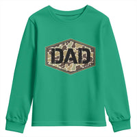 Dad Retro Old Camo Hunting Daddy Fathers Day Youth Sweatshirt Dad Retro Old Camo Hunting Daddy Fathers Day