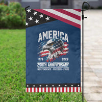 America 250th Anniversary Patriotic Garden Flag USA Eagle 1776 2026 Independence Freedom Pride