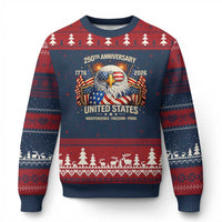 250 Anniversary USA 250th American 250 Years 4th July 2026 Ugly Christmas Sweater