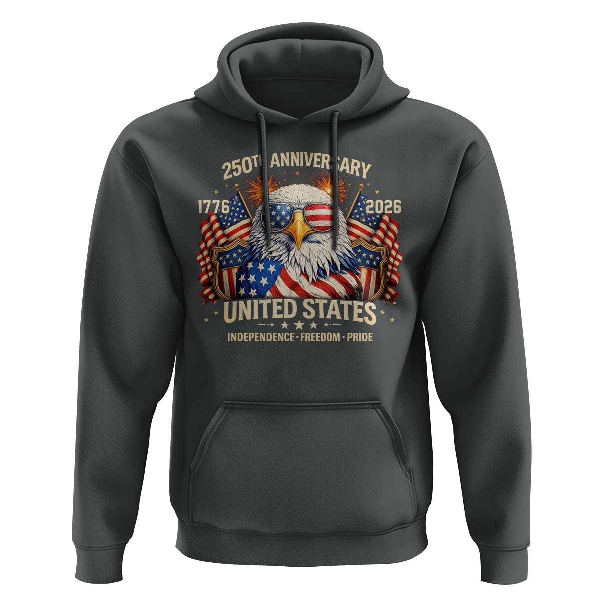 250 Anniversary USA 250th American 250 Years 4th July 2026 Hoodie