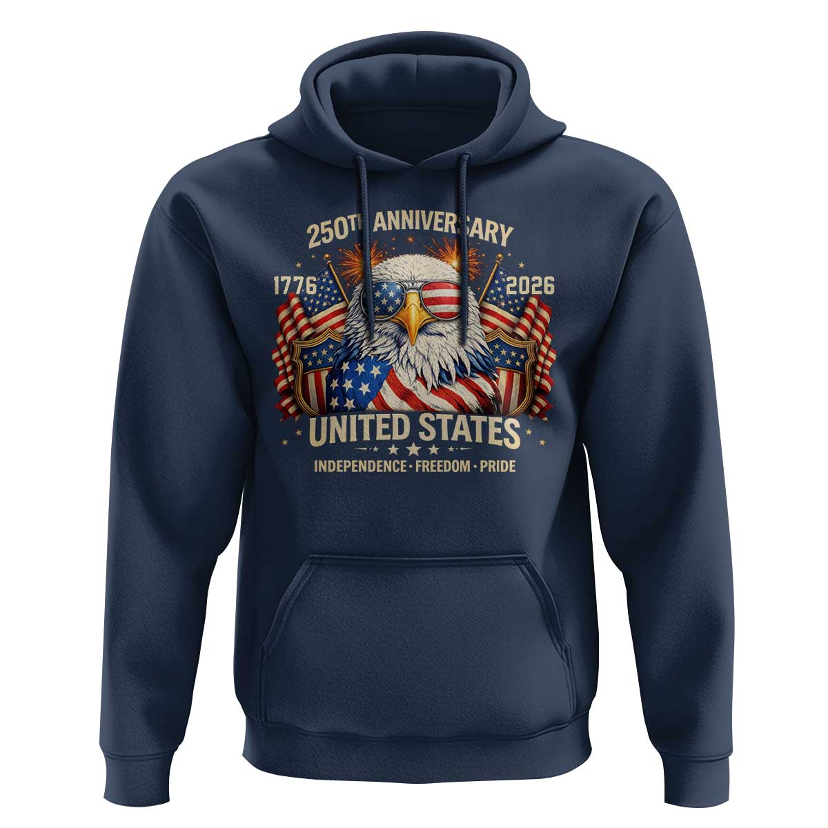 250 Anniversary USA 250th American 250 Years 4th July 2026 Hoodie