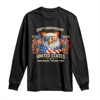 250 Anniversary USA 250th American 250 Years 4th July 2026 Long Sleeve Shirt