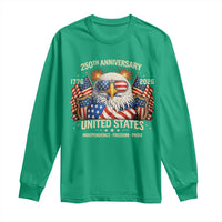 250 Anniversary USA 250th American 250 Years 4th July 2026 Long Sleeve Shirt