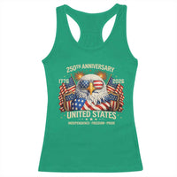 250 Anniversary USA 250th American 250 Years 4th July 2026 Racerback Tank Top