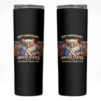 250 Anniversary USA 250th American 250 Years 4th July 2026 Skinny Tumbler