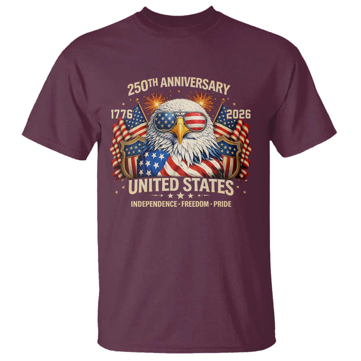 250 Anniversary USA 250th American 250 Years 4th July 2026 T Shirt