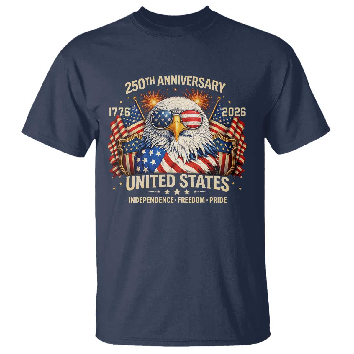 250 Anniversary USA 250th American 250 Years 4th July 2026 T Shirt
