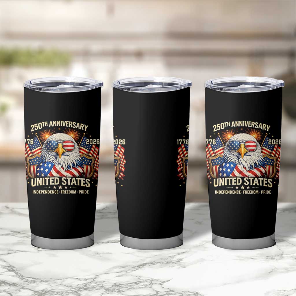 250 Anniversary USA 250th American 250 Years 4th July 2026 Tumbler Cup