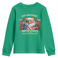 250 Anniversary USA 250th American 250 Years 4th July 2026 Youth Sweatshirt