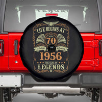 70th Birthday Spare Tire Cover Life Begins At 70 Born In 1956 The Year Of Legends