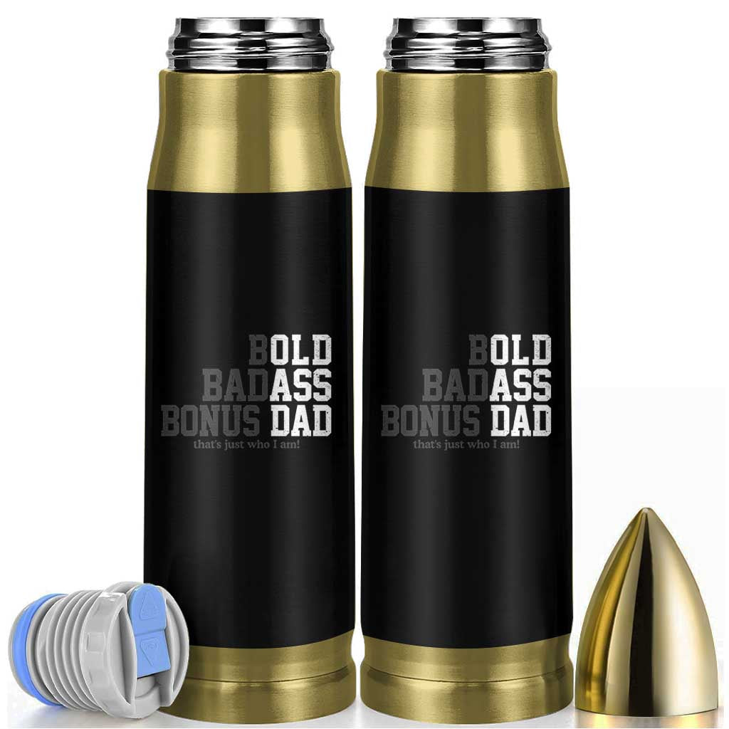 Bold Badass Bonus Dad Bullet Tumbler Old Ass Dad Funny Father's Day Gift