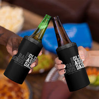 Bold Badass Bonus Dad 4 in 1 Can Cooler Tumbler Old Ass Dad Funny Father's Day Gift