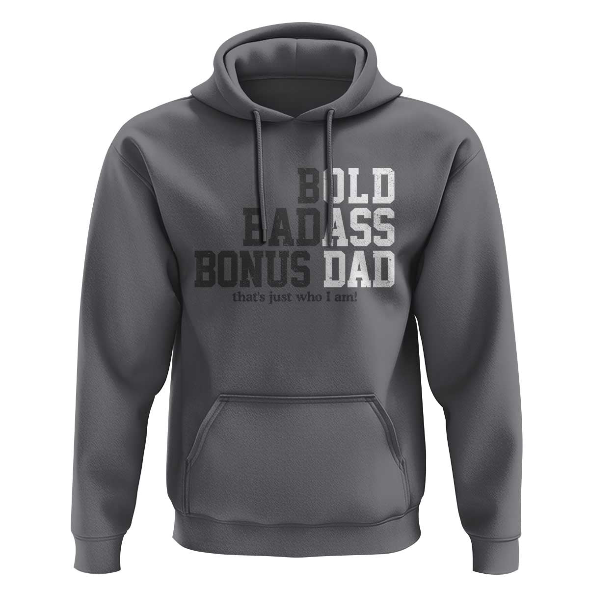 Bold Badass Bonus Dad Hoodie Old Ass Dad Funny Father's Day Gift