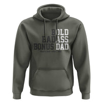 Bold Badass Bonus Dad Hoodie Old Ass Dad Funny Father's Day Gift