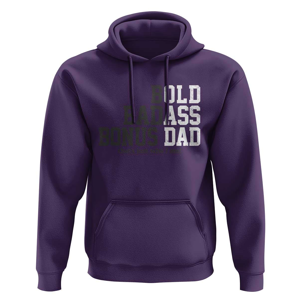 Bold Badass Bonus Dad Hoodie Old Ass Dad Funny Father's Day Gift