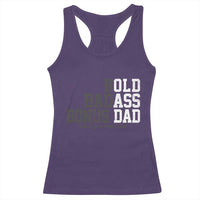 Bold Badass Bonus Dad Racerback Tank Top Old Ass Dad Funny Father's Day Gift