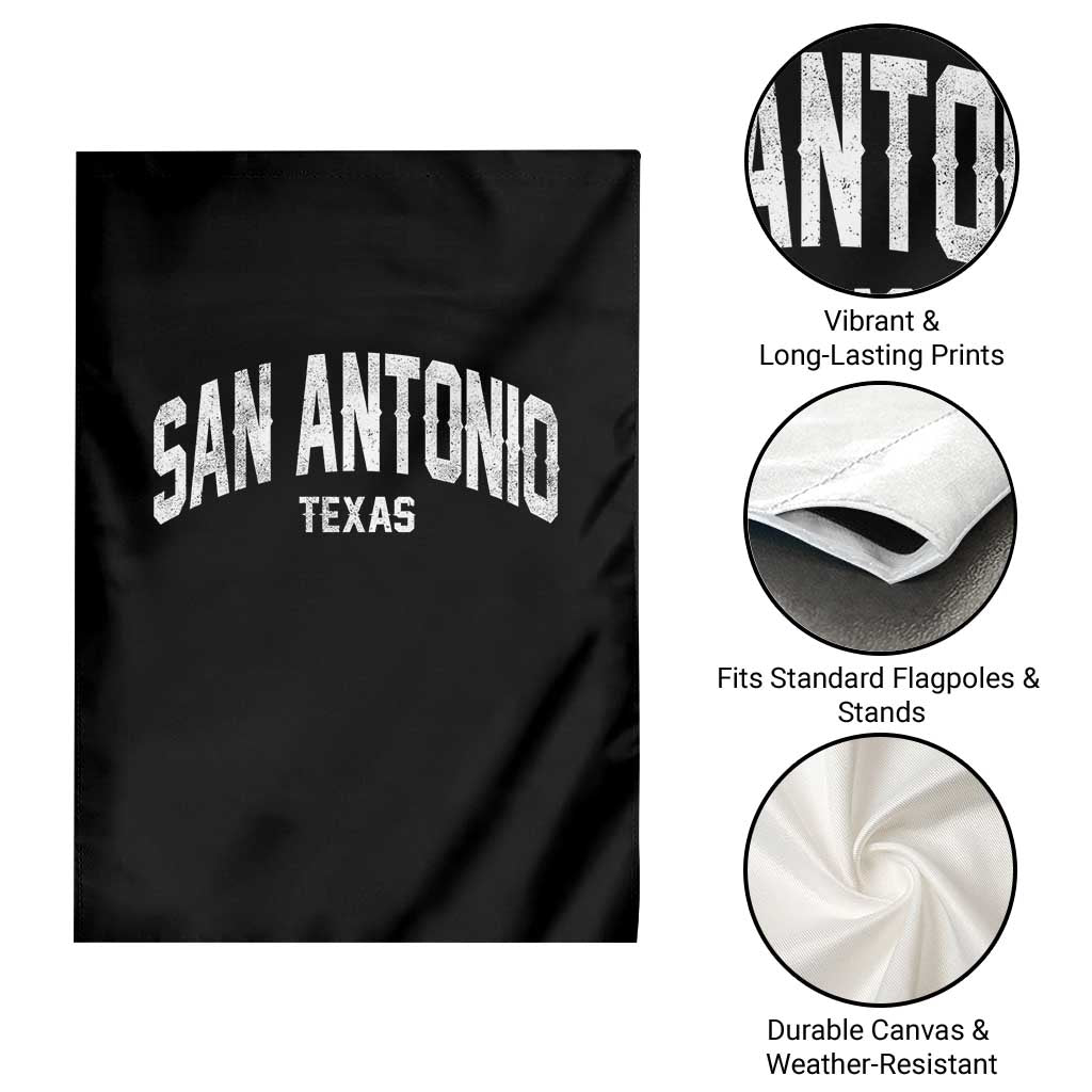 San Antonio Texas TX Vintage Garden Flag