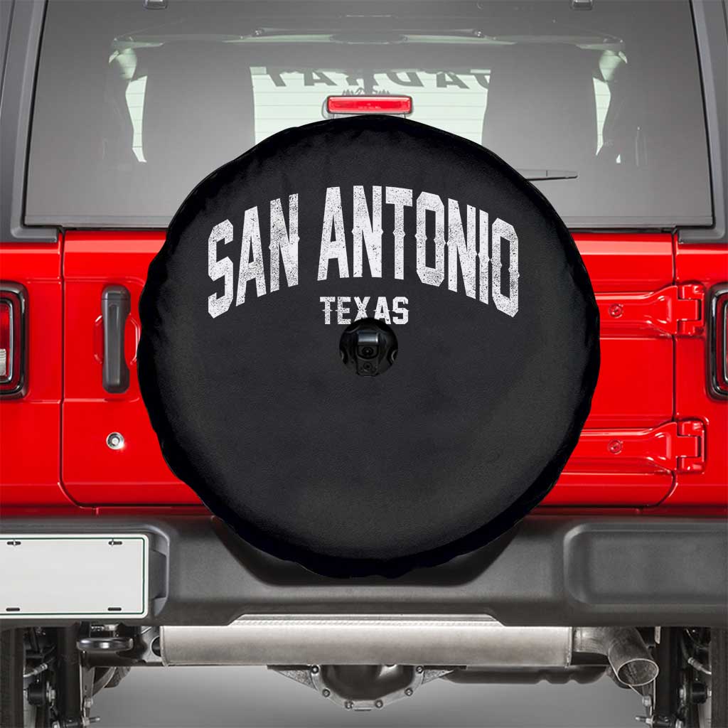 San Antonio Texas TX Vintage Spare Tire Cover