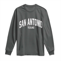 San Antonio Texas TX Vintage Long Sleeve Shirt