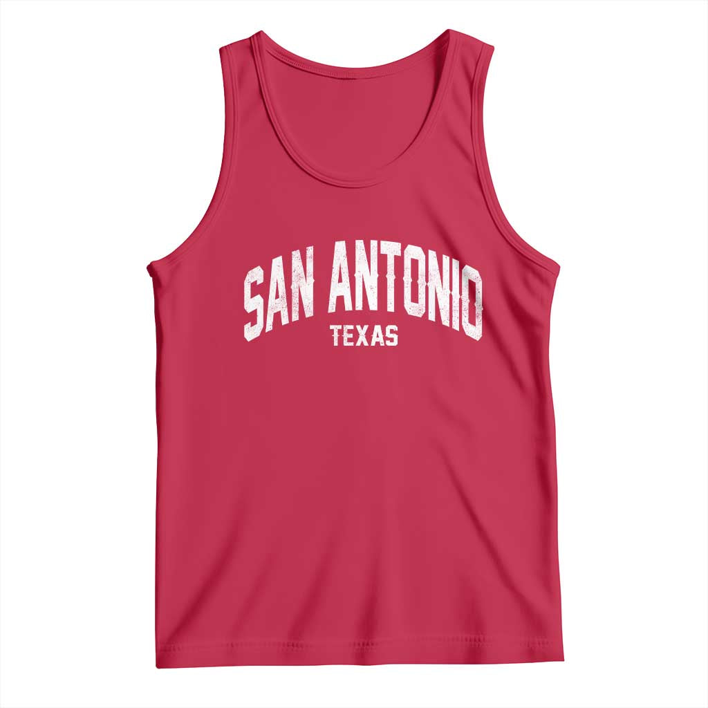 San Antonio Texas TX Vintage Tank Top