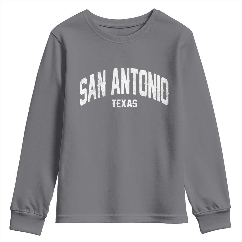 San Antonio Texas TX Vintage Youth Sweatshirt