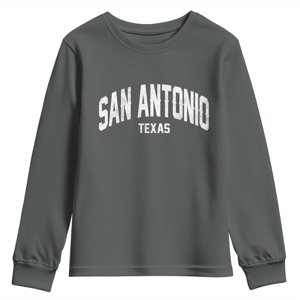 San Antonio Texas TX Vintage Youth Sweatshirt