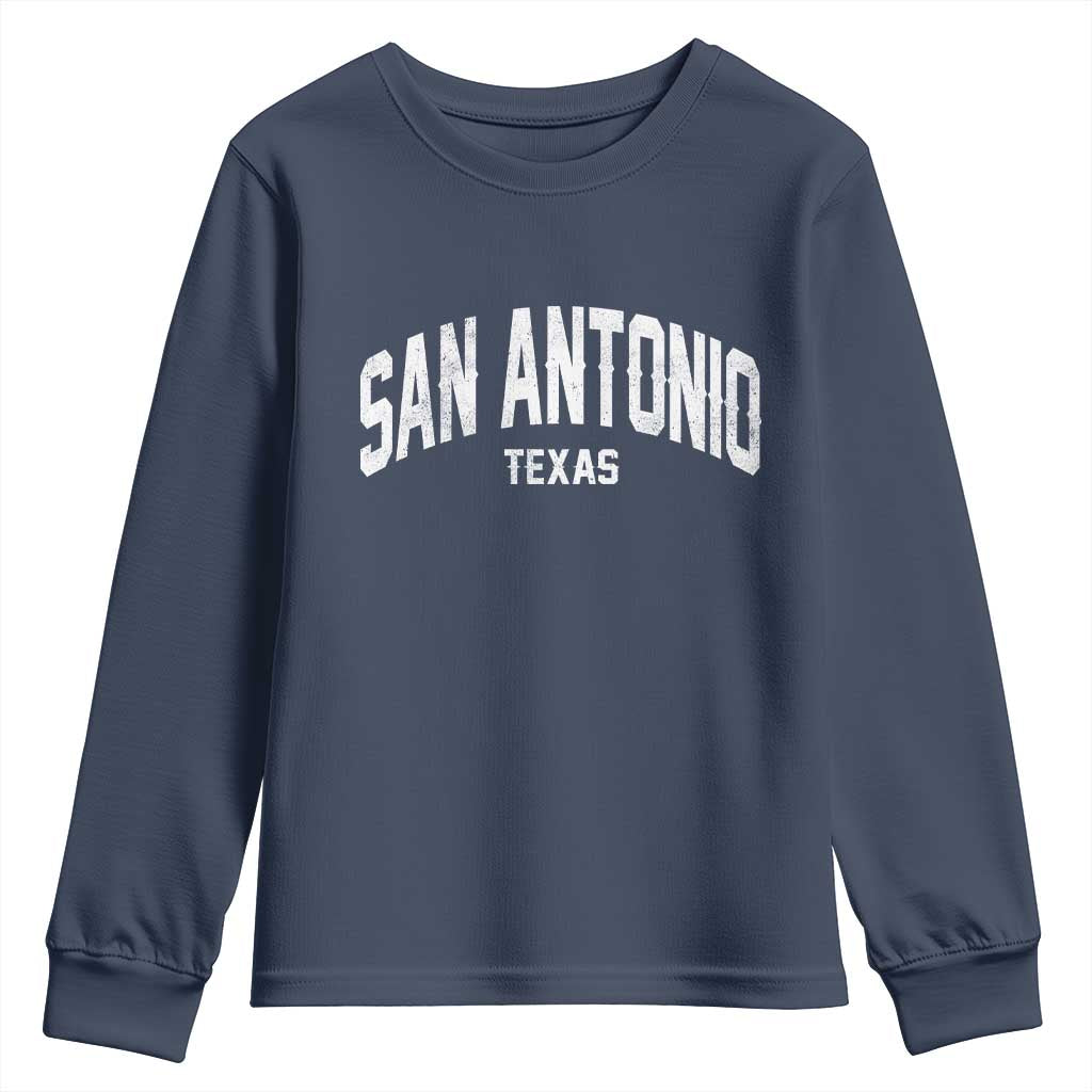 San Antonio Texas TX Vintage Youth Sweatshirt
