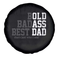 Bold Badass Best Dad Spare Tire Cover Funny Old Ass Father Gag Gift