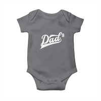 Dad Of Three Baby Onesie Funny Daddy 3 Promoted for The Second Time