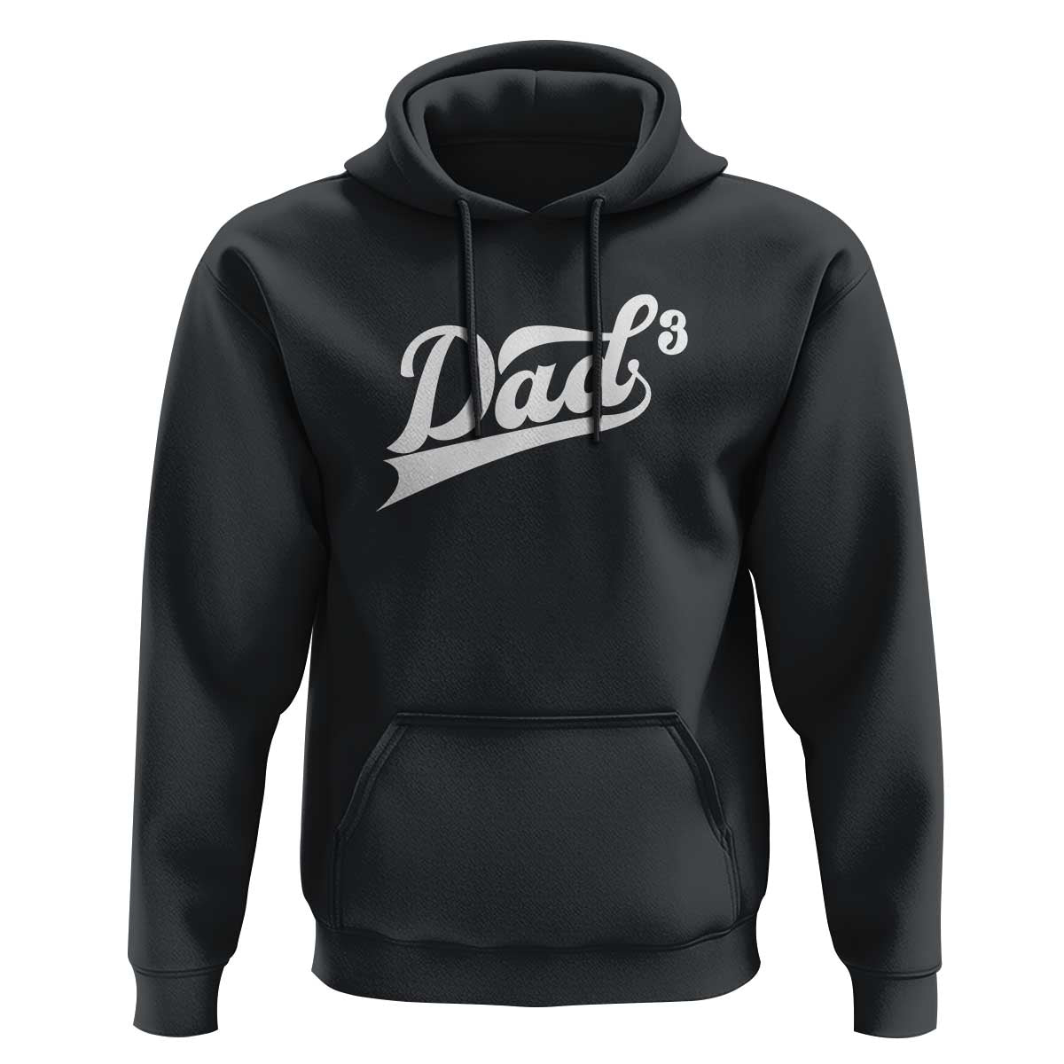 Dad Of Three Hoodie Funny Daddy 3 Promoted for The Second Time