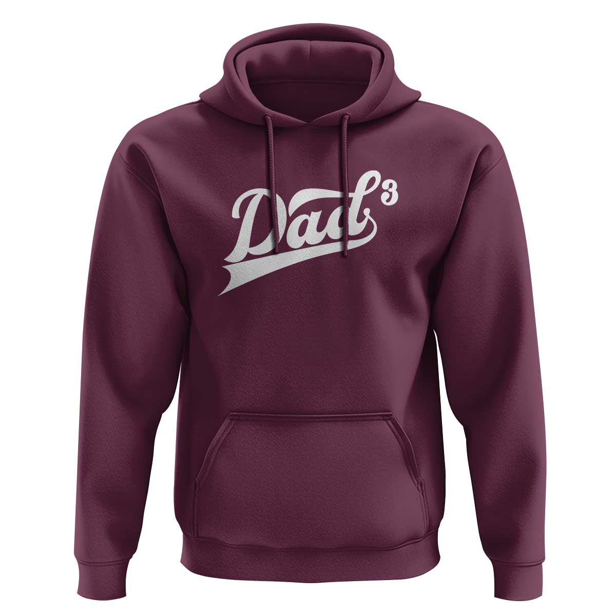 Dad Of Three Hoodie Funny Daddy 3 Promoted for The Second Time