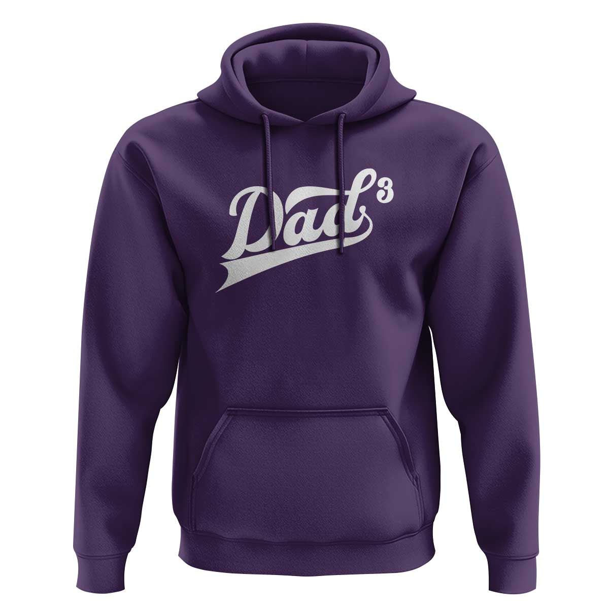 Dad Of Three Hoodie Funny Daddy 3 Promoted for The Second Time