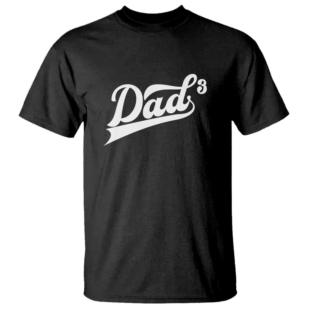 Dad Of Three T Shirt Funny Daddy 3 Promoted for The Second Time