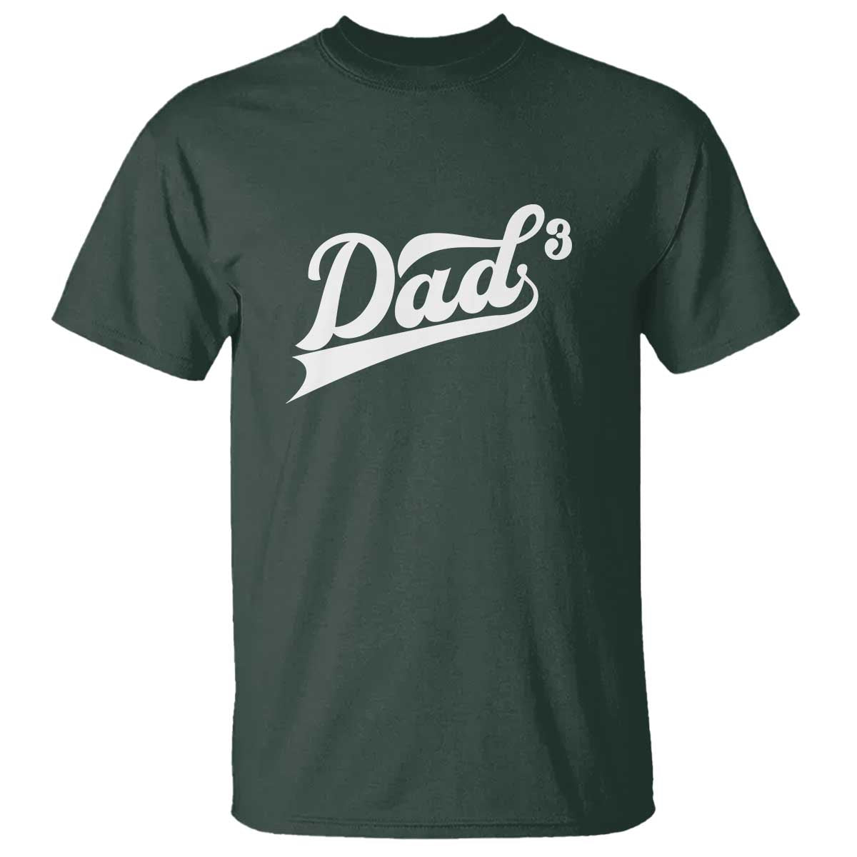 Dad Of Three T Shirt Funny Daddy 3 Promoted for The Second Time