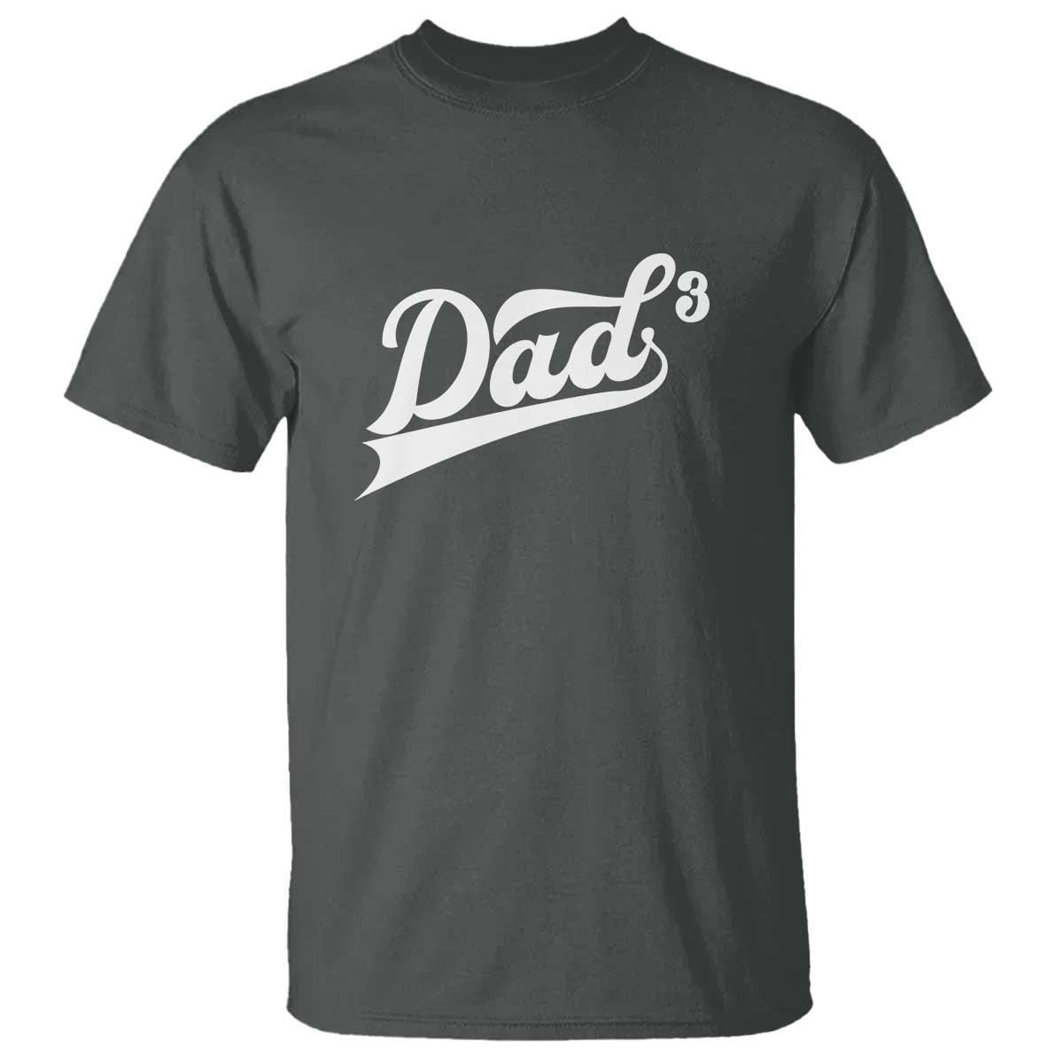 Dad Of Three T Shirt Funny Daddy 3 Promoted for The Second Time