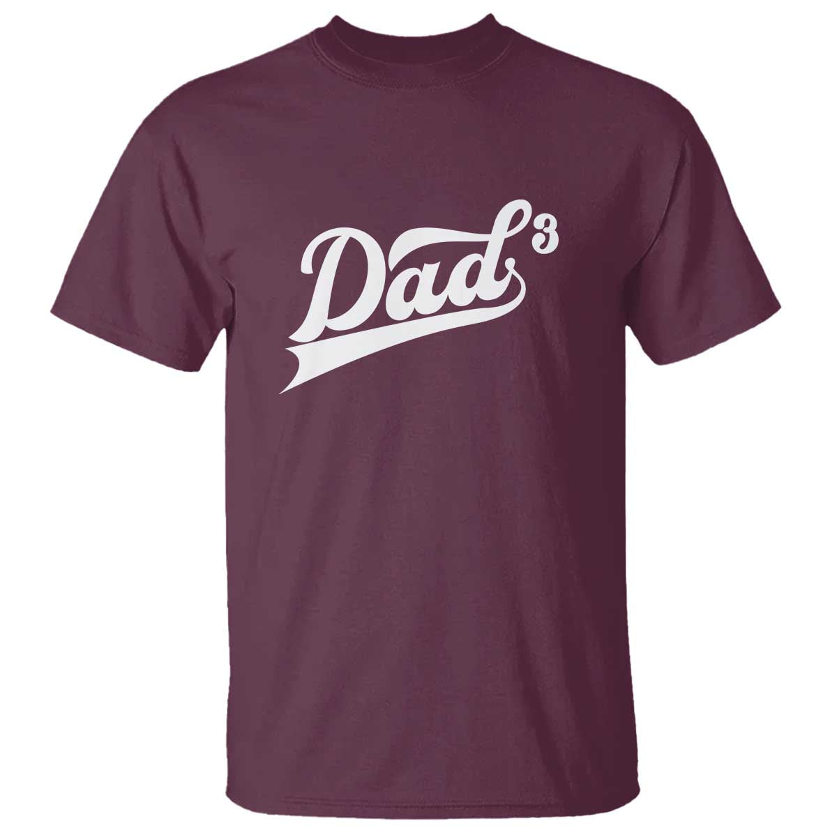 Dad Of Three T Shirt Funny Daddy 3 Promoted for The Second Time