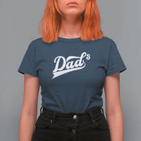 Dad Of Three T Shirt For Women Funny Daddy 3 Promoted for The Second Time