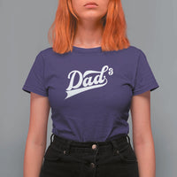 Dad Of Three T Shirt For Women Funny Daddy 3 Promoted for The Second Time
