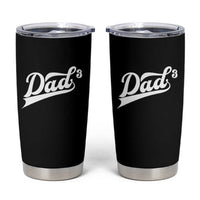 Dad Of Three Tumbler Cup Funny Daddy 3 Promoted for The Second Time