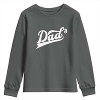 Dad Of Three Youth Sweatshirt Funny Daddy 3 Promoted for The Second Time