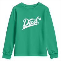 Dad Of Three Youth Sweatshirt Funny Daddy 3 Promoted for The Second Time