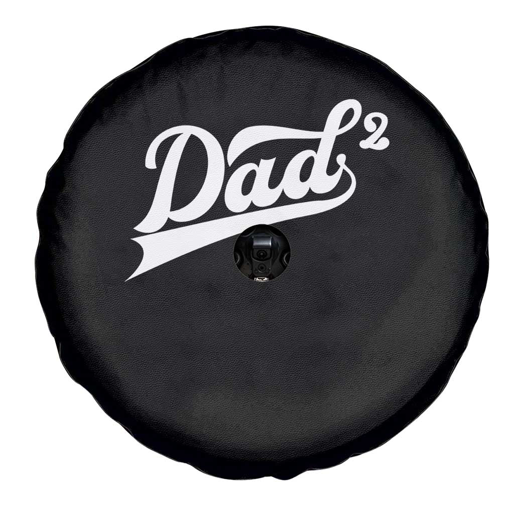 Dad Of Two Spare Tire Cover Funny Daddy 2 Promoted for The Second Time