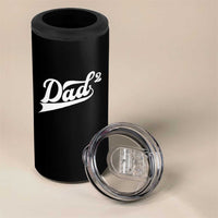 Dad Of Two 4 in 1 Can Cooler Tumbler Funny Daddy 2 Promoted for The Second Time