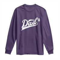 Dad Of Two Long Sleeve Shirt Funny Daddy 2 Promoted for The Second Time