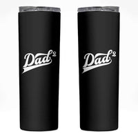 Dad Of Two Skinny Tumbler Funny Daddy 2 Promoted for The Second Time
