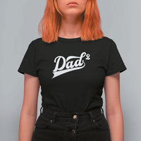 Dad Of Two T Shirt For Women Funny Daddy 2 Promoted for The Second Time